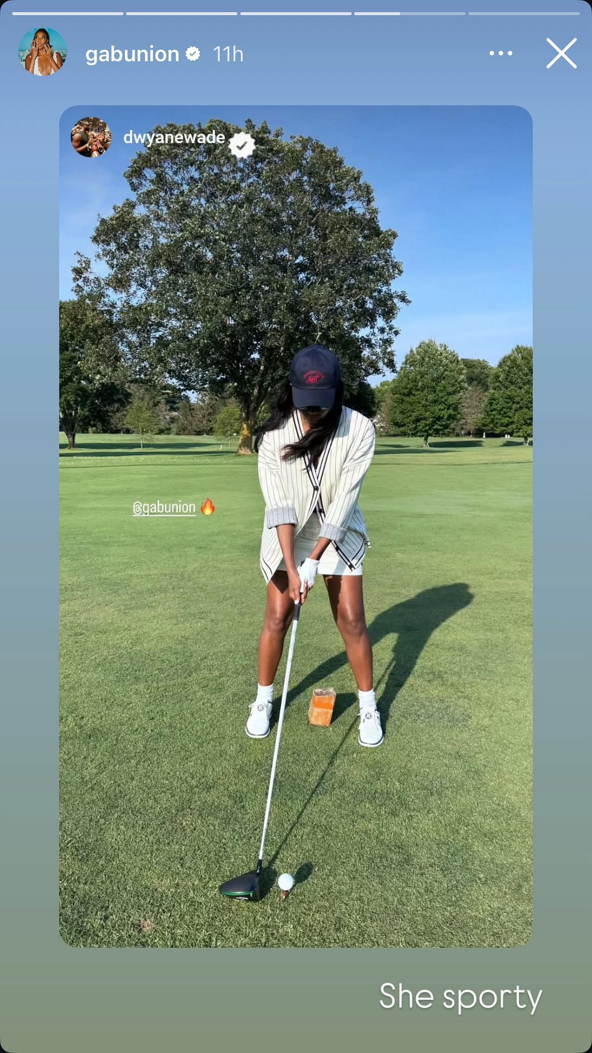 Gabrielle Union IG Story/Instagram @gabunion